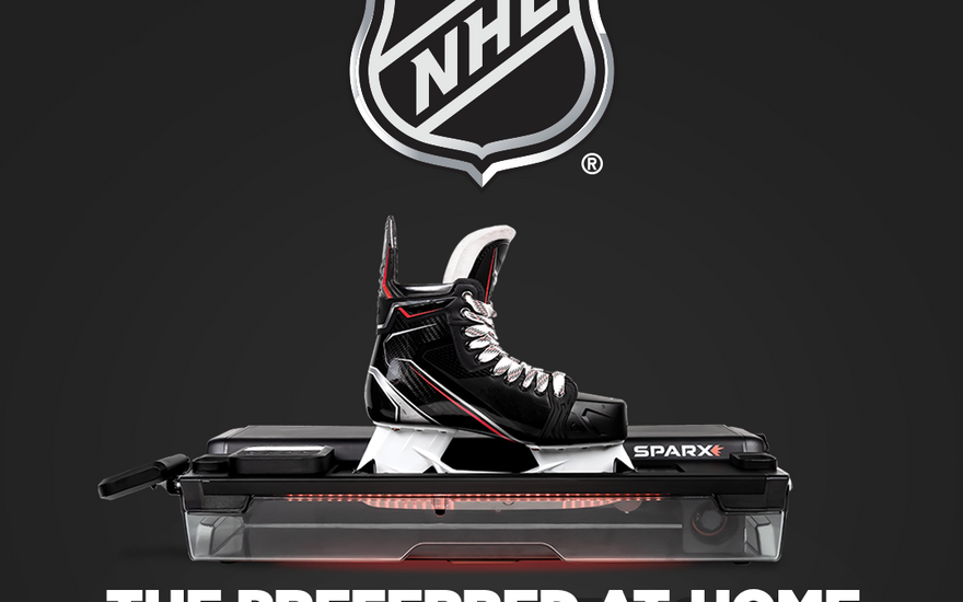 Sparx Hockey Named Preferred At-Home Skate Sharpener of the NHL